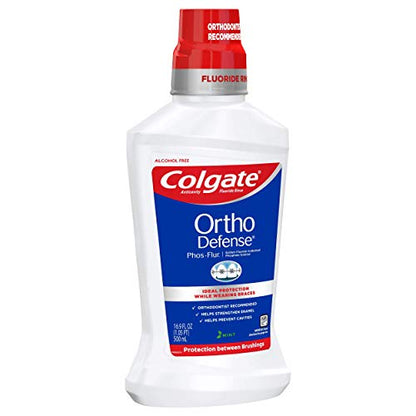 Colgate Peroxyl Antiseptic Mouthwash and Mouth Sore Rinse, 1.5% Hydrogen Peroxide, Mild Mint - 500ml, 16.9 Fluid Ounces