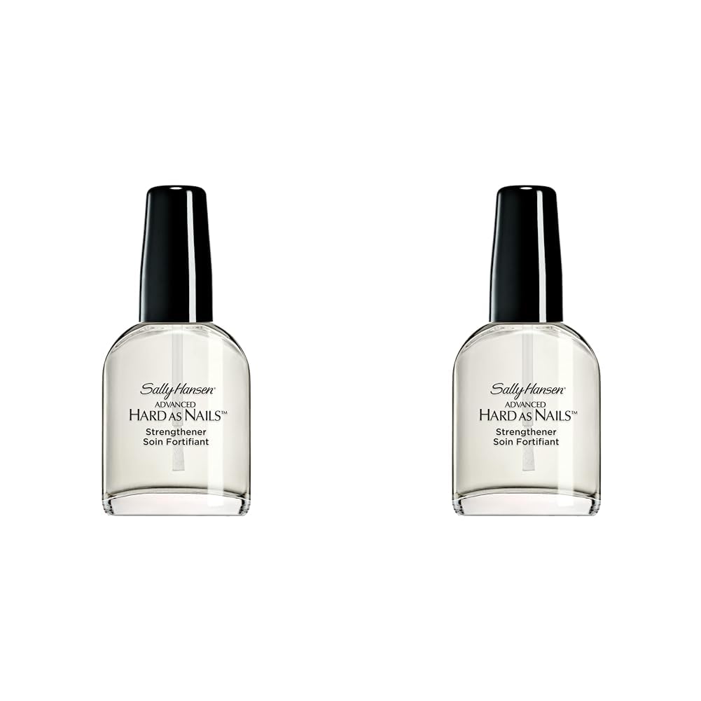 Sally Hansen Advanced Hard as Nails™, Clear Nail Strengthener, Includes Retinol and Nylon, Nourishing