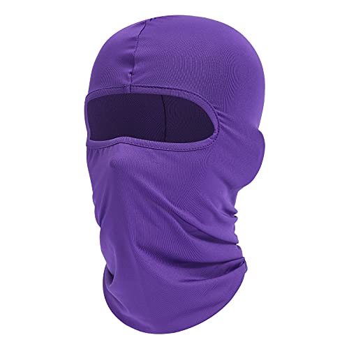 Fuinloth Balaclava Face Mask, Summer Cooling Neck Gaiter, UV Protector Motorcycle Ski Scarf for Men/Women