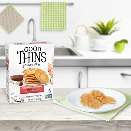 Good Thins Simply Salt Rice Snacks Gluten Free Crackers, 3.5 oz