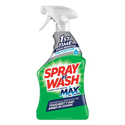 Spray 'N Wash Max Laundry Strain Remover 16 oz, Packaging may vary