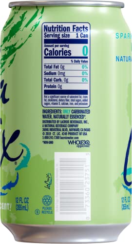 La Croix Sparkling Water, Grapefruit, 12 Fl Oz (Pack of 12)