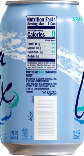 La Croix Sparkling Water, Grapefruit, 12 Fl Oz (Pack of 12)