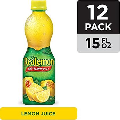 ReaLime 100% Lime Juice, 8 Fluid Ounce Bottle