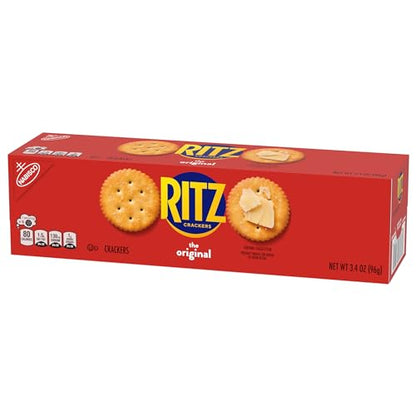 RITZ Original Crackers, 20 Snack Packs (6 Crackers Per Pack)