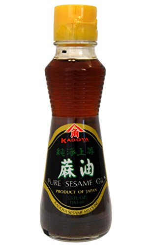 Kadoya 100% Pure Sesame Oil 5.5 oz Packaging may vary