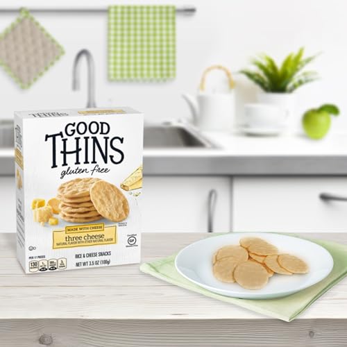 Good Thins Simply Salt Rice Snacks Gluten Free Crackers, 3.5 oz