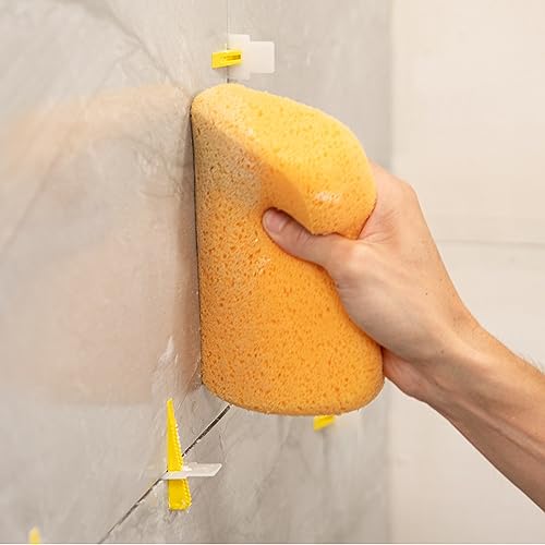 QEP 7-1/2" x 5-1/2" Extra Large Grouting, Cleaning and Washing Sponge 3 Count (Pack of 1)