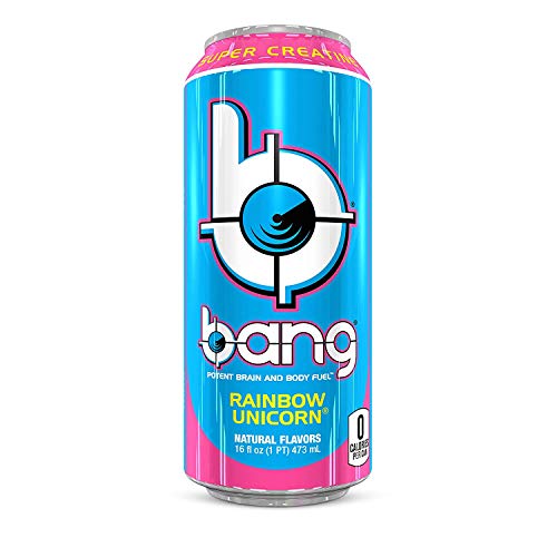 Bang Energy Bangster Berry, Sugar-Free Energy Drink, 16-Ounce (Pack of 12)