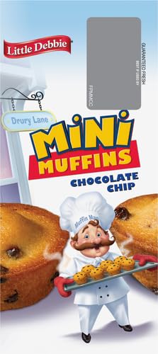 Little Debbie Chocolate Chip Mini Muffins, 5 Pouches, 8.44 OZ Box