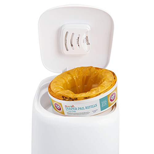 Munchkin® Arm & Hammer Diaper Pail Refill Rings, Holds up to 544 Newborn Diapers, 2 Pack