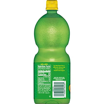 ReaLime 100% Lime Juice, 8 Fluid Ounce Bottle