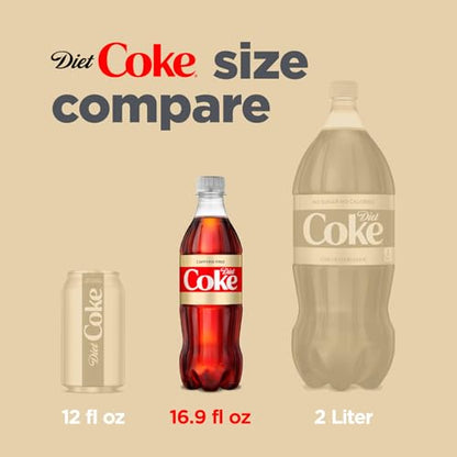 Diet Coke, 16.9 fl oz, 6 Pack (Package May Vary)