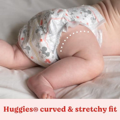 Huggies Size 2 Diapers, Snug & Dry Baby Diapers, Size 2 (12-18 lbs), 100 Count, Packaging May Vary