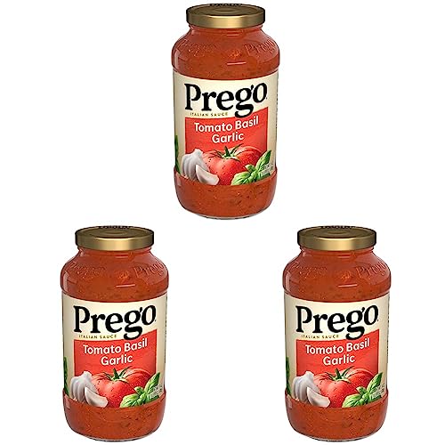 Prego Chunky Tomato with Garlic and Onion Pasta Sauce, 24 Oz Jar