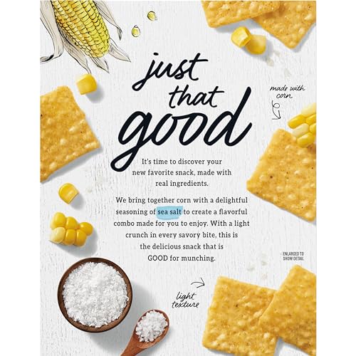 Good Thins Simply Salt Rice Snacks Gluten Free Crackers, 3.5 oz