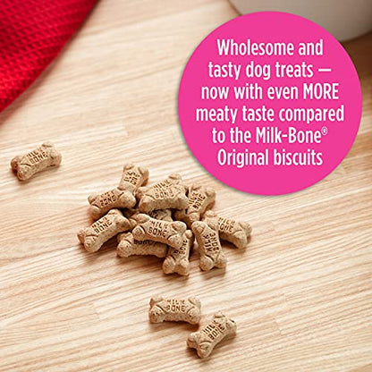 Milk-Bone Peanut Butter Flavor Dog Treats for Small Dogs, 7 Pound, Crunchy Texture Helps Freshen Breath