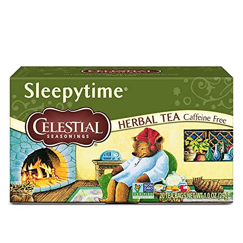 Celestial Seasonings Country Peach Passion Herbal Tea, Caffeine Free, 20 Tea Bags Box, (Pack of 6)