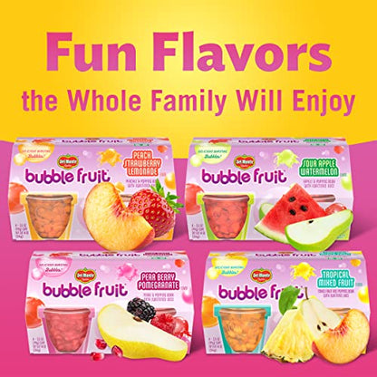 Del Monte Bubble Fruit Snacks, Variety Pack, 3.5 Oz