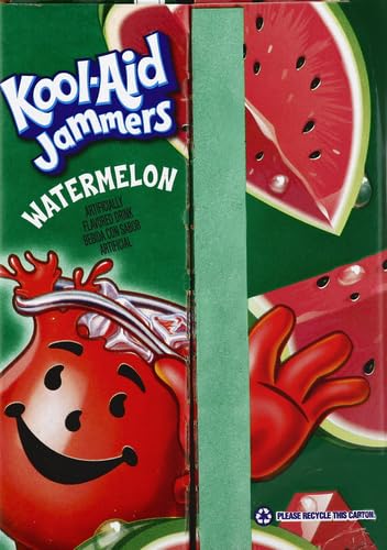 Kool-Aid Jammers Blue Raspberry Flavored Kids 0% Juice Drink (10 ct Box, 6 fl oz Pouches)