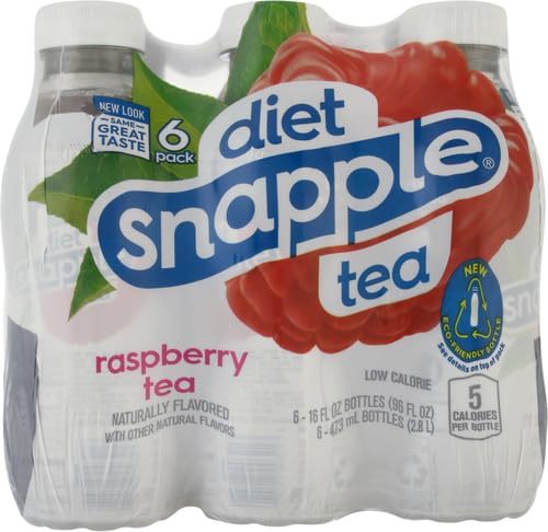 Snapple Zero Sugar Peach Tea, 16 fl oz recycled plastic bottle (Pack of 12)