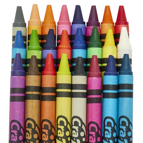 Cra-Z-Art Washable Crayons, 24 Count, Crayons for Kids Back To School Supply List Essential