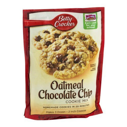 Betty Crocker Peanut Butter Cookie Mix, Makes twelve (12) 2-inch Cookies, 7.2 oz.