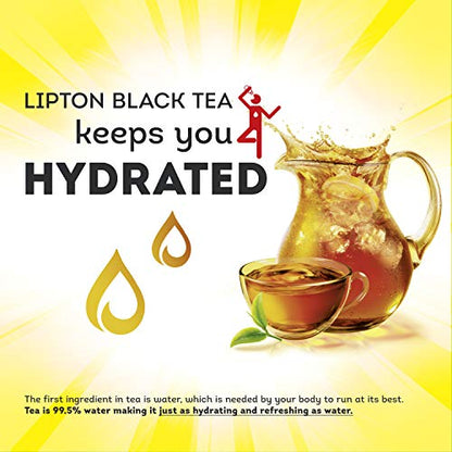 Lipton Unsweetened Iced Tea Bags, Family Size Tea Bags, 144 Total Tea Bags (24ct - Pack of 6)