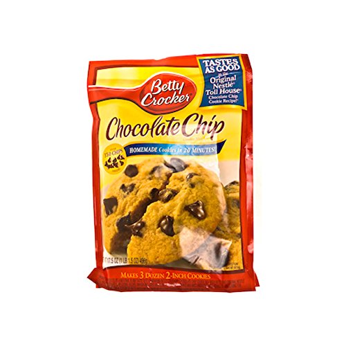 Betty Crocker Peanut Butter Cookie Mix, Makes twelve (12) 2-inch Cookies, 7.2 oz.