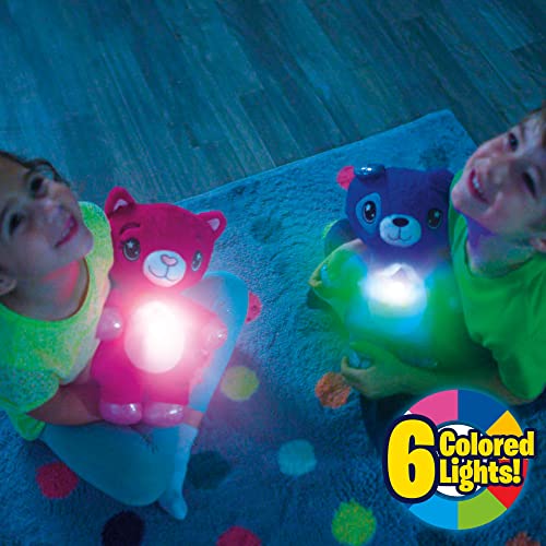 Ontel Star Belly Dream Lites, Stuffed Animal Night Light, Magical Pink and Purple Unicorn - Projects Glowing Stars & Shapes in 6 Gentle Colors, As Seen on TV