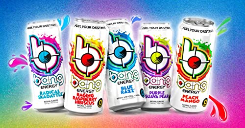 Bang Energy Bangster Berry, Sugar-Free Energy Drink, 16-Ounce (Pack of 12)