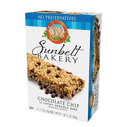 Sunbelt Bakery Oats & Honey Chewy Granola Bars, 15-1.0 OZ Bars (1 Box)