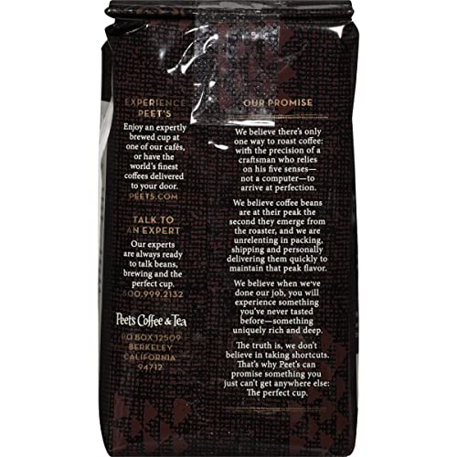 Peet's Coffee Major Dickason's Blend, Dark Roast Ground Coffee, 20 oz