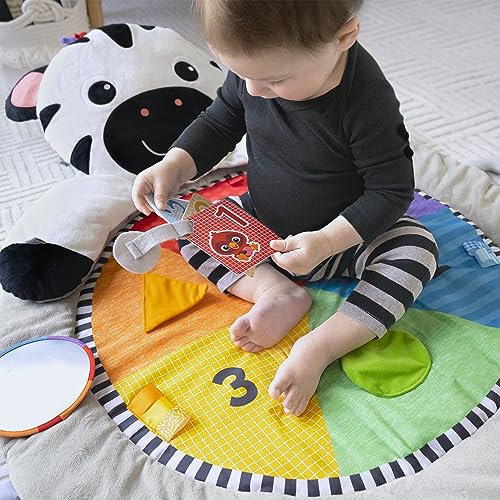 Baby Einstein 4-in-1 Kickin' Tunes Music and Language Play Gym and Piano Tummy Time Activity Mat