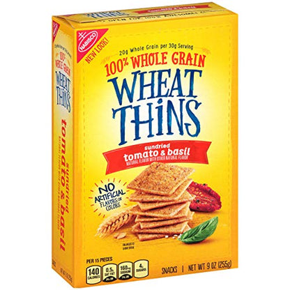 Wheat Thins Original Whole Grain Wheat Crackers, Party Size, 20 oz Box