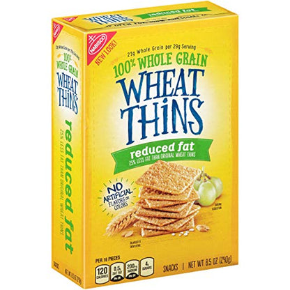 Wheat Thins Original Whole Grain Wheat Crackers, Party Size, 20 oz Box