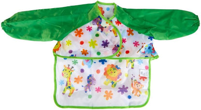 Crayola Art Smock for Toddlers, Small Waterproof Bib, Best Fit for Age 1 (12 Months), 1 x 7-1/5 x 8-1/10 in