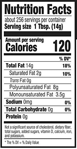 Amazon Brand - Happy Belly Soybean Vegetable Oil, 48 fl oz (Pack of 1)