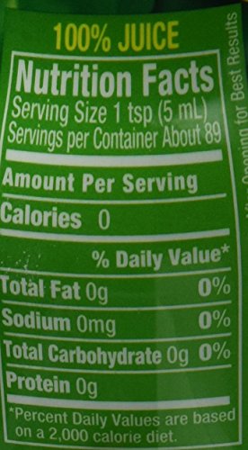 ReaLime 100% Lime Juice, 8 Fluid Ounce Bottle