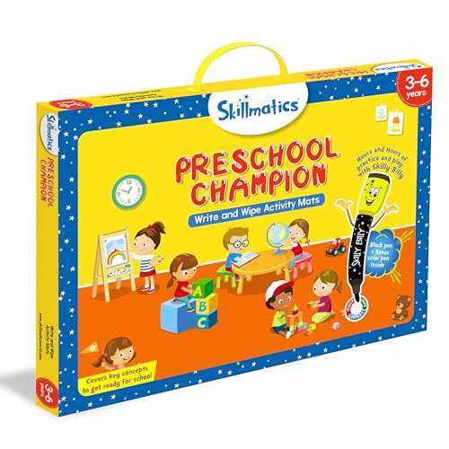 Skillmatics Preschool Learning Activity - Search and Find Educational Game, Perfect for Kids, Toddlers Who Love Toys, Art and Craft Activities, Gifts for Girls and Boys Ages 3, 4, 5, 6