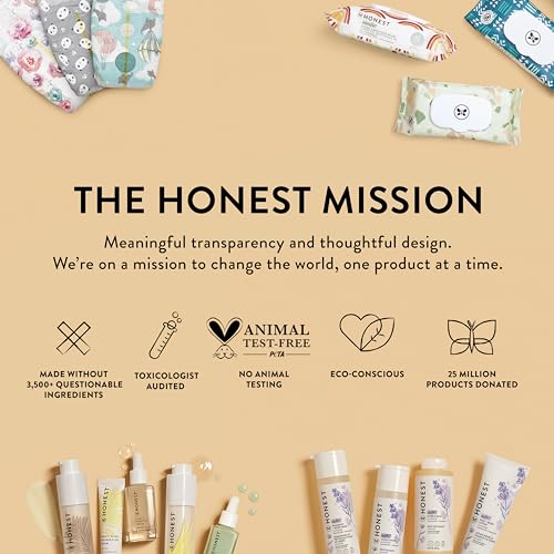 The Honest Company Hydrating Face + Body Lotion | Fast Absorbing, Naturally Derived, Hypoallergenic | Fragrance Free Sensitive, 8.5 fl oz