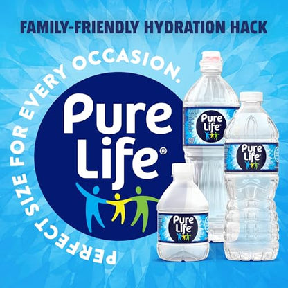 Pure Life, Purified Water, 101.4 Fl Oz, Plastic Bottled Water