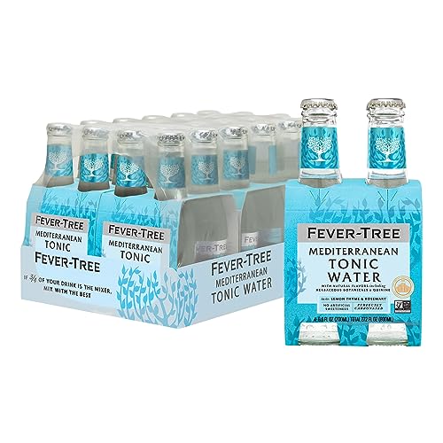 Fever-Tree Light Tonic Water Cans, 5.07 Fl Oz (Pack of 24), Lower in Calories, No Artificial Sweeteners, Flavorings or Preservatives (Packaging may vary)