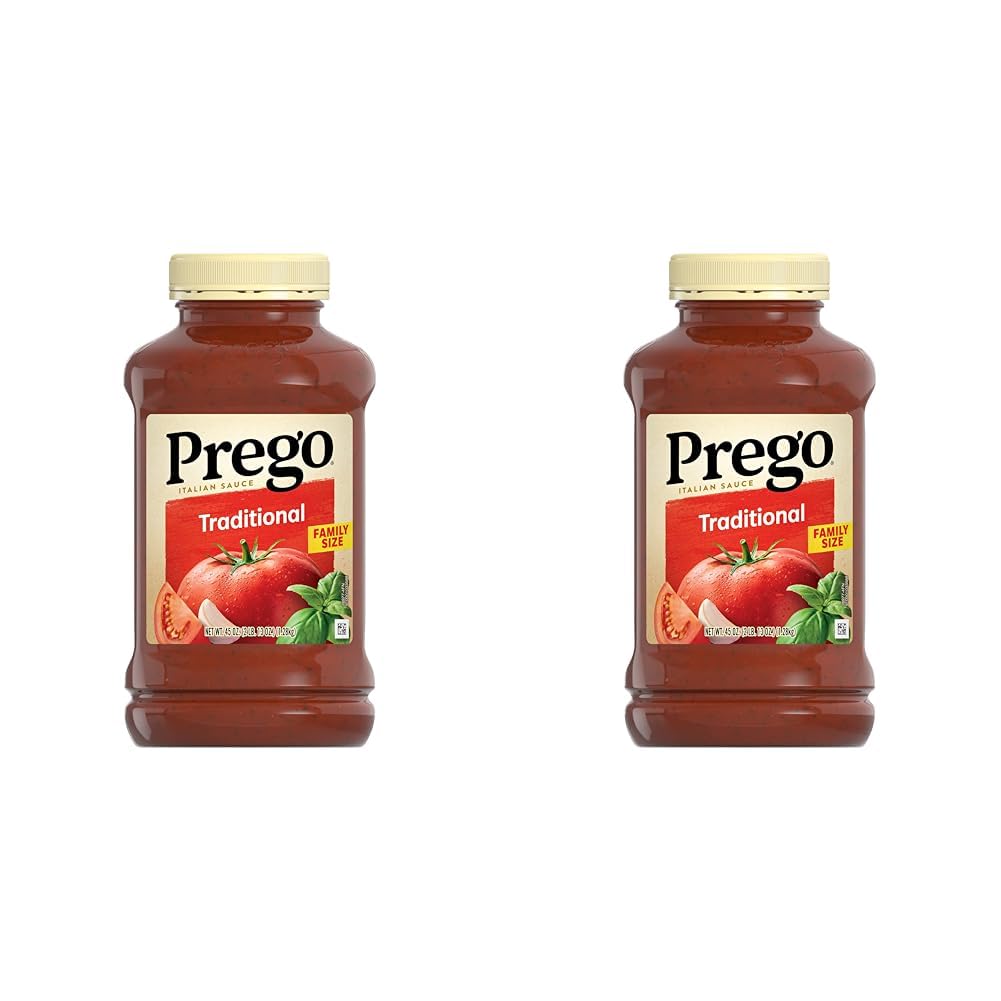 Prego Chunky Tomato with Garlic and Onion Pasta Sauce, 24 Oz Jar