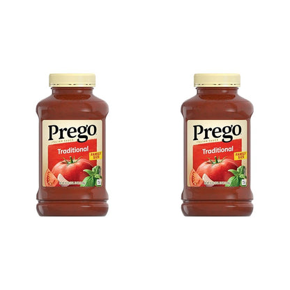 Prego Chunky Tomato with Garlic and Onion Pasta Sauce, 24 Oz Jar