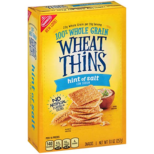 Wheat Thins Original Whole Grain Wheat Crackers, Party Size, 20 oz Box