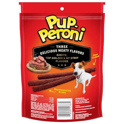 Pup-Peroni Dog Treats, Original Beef Flavor, 22.5 Ounce, Made with Real Beef