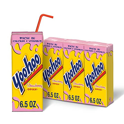 Yoo-hoo Chocolate Drink, 6.5 fl oz boxes, 10 count (Pack of 4)