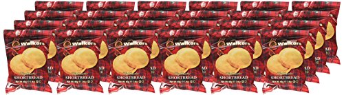 Walker’s All-Butter Shortbread Fingers - 2-Count Snack Packs (Pack of 24) - Authentic Shortbread Cookies from Scotland