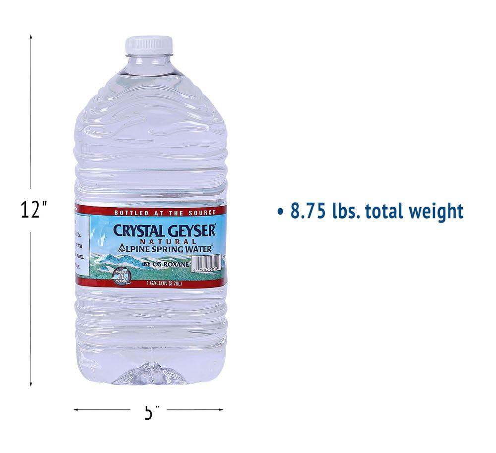 Alpine Spring Water,16.9 Fl Oz (Pack of 35),Bottled at the Source (075140350018)